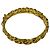 Bracciale rigido placcato oro Chanel 95A D'oro - vista 4