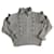 Zara Pullover Grau Blumenstickerei Oversize S
