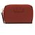Monedero de cuero Microguccissima de Gucci Roja