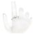 Autre Marque GSTV PT950 Diamantring Silber - Ansicht 5