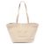 Céline Celine Cuir Triomphe Medium Anais Tote Bag Leder 116853ENY02PA Weiß Roh