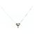 Autre Marque Collana AHKAH Fil Rouge Heart Petit Sway Au750