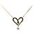 Autre Marque Collana AHKAH Fil Rouge Heart Petit Sway Au750 - vista 2