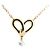 Autre Marque Collana AHKAH Fil Rouge Heart Petit Sway Au750 - vista 4