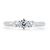 Autre Marque D&D144 PT900 Diamantring Silber