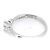 Autre Marque D&D144 PT900 Diamantring Silber - Ansicht 7