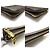 Pochette Double Zip Monogramma Gigante Louis Vuitton Marrone - vista 5