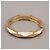Gucci Link to Love orecchini in oro giallo 18K con pietre 4mm - vista 3