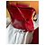 Borsa a spalla Longchamp in pelle rossa Rosso - vista 6