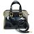 Fendi Email Chameleon 2-Wege Schultertasche Schwarz