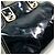 Fendi Email Chameleon 2-Wege Schultertasche Schwarz - Ansicht 9