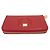 Cartera larga de cuero rojo Gancini de Salvatore Ferragamo Roja - vista 3