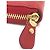 Cartera larga de cuero rojo Gancini de Salvatore Ferragamo Roja - vista 9