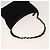 Borsa a mano Gancini in nylon PVC 3 pezzi Salvatore Ferragamo Nero Rosa Auth bs28716 - vista 11