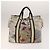 Borsa a mano Gancini in nylon PVC 3 pezzi Salvatore Ferragamo Nero Rosa Auth bs28716 - vista 3