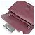 Jimmy Choo Borsa a mano in pelle bordeaux argento Auth BA5034 Bordò - vista 17