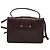 Jimmy Choo Borsa a mano in pelle bordeaux argento Auth BA5034 Bordò - vista 3