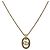 Collana Christian Dior metallo oro Auth sw1371 D'oro