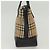 BURBERRY Nova Check Handtasche aus Canvas Beige Gold Auth th6248 - Ansicht 5