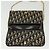 Borsa a spalla in tela Trotter Christian Dior blu navy oro Auth 139814 D'oro - vista 15