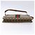 Borsa a Spalla Gucci GG Supreme Web Sherry Line PVC Beige Oro Rosso Auth ep10287 D'oro - vista 9