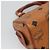 Borsa MCM Logogram Vicetos in pelle PVC 2 in 1 marrone oro Auth hk2943 D'oro - vista 15