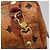 Borsa MCM Logogram Vicetos in pelle PVC 2 in 1 marrone oro Auth hk2943 D'oro - vista 17