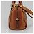 Borsa MCM Logogram Vicetos in pelle PVC 2 in 1 marrone oro Auth hk2943 D'oro - vista 4