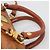 Borsa MCM Logogram Vicetos in pelle PVC 2 in 1 marrone oro Auth hk2943 D'oro - vista 8