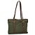 Prada Bolso Tote de nailon metalizado Amarillo Oro Auth bs28696 Plata Caqui
