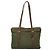 Prada Bolso Tote de nailon metalizado Amarillo Oro Auth bs28696 Plata Caqui - vista 2