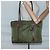 Prada Bolso Tote de nailon metalizado Amarillo Oro Auth bs28696 Plata Caqui - vista 25