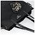 Borsa Tote Prada in nylon nero e argento Auth hk2905 - vista 6