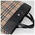 Borsa a mano Burberry Nova Check in nylon e pelle beige argento autentica bs28988 - vista 6