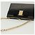Borsa a Spalla Chain Vala in Pelle Nera e Oro Auth 139529 di Salvatore Ferragamo Nero D'oro - vista 6