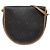 Christian Dior Borsa a spalla in tela a nido d'ape PVC nera e dorata Auth BA4962 Nero D'oro - vista 3