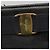 Borsa Tote Vala in pelle nera e oro Auth 139754 di Salvatore Ferragamo Nero D'oro - vista 14