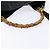 Bolso de mano de cuero GUCCI Bamboo 2way Negro Oro 001 1781 1638 Auth bs28653 Dorado - vista 8