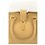Saint Laurent Borsa tote in pelle beige - vista 2