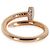 Anello Juste Un Clou in oro rosa e diamanti di Cartier - vista 2
