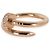 Anello Juste Un Clou in oro rosa e diamanti di Cartier - vista 3