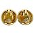 Chanel Vintage Coco Mark Metall Gold Clip Ohrringe Golden - Ansicht 6