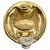 Chanel Vintage Coco Mark Metall Gold Clip Ohrringe Golden - Ansicht 8