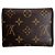Cartera plegable Victorine Monogram Louis Vuitton Castaño - vista 2