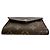 Cartera plegable Victorine Monogram Louis Vuitton Castaño - vista 4