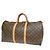 Borsa Keepall Louis Vuitton in tela Monogram 50 Marrone