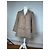 Trench de Lana Vintage Dior M Marrón Castaño - vista 7
