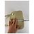 Sac en cuir beige embossé serpent Vintage Givenchy Blanc - vue 11