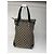 Vintage Gucci Monogramm Tasche beige und braun Schwarz - Ansicht 2