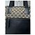 Vintage Gucci Monogramm Tasche beige und braun Schwarz - Ansicht 3